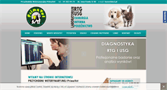 Desktop Screenshot of primavet.pl